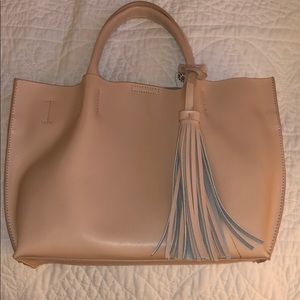 ❌ SOLD Blush Leather Handbag